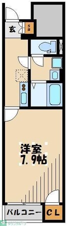 クレイノアーカスの物件間取画像